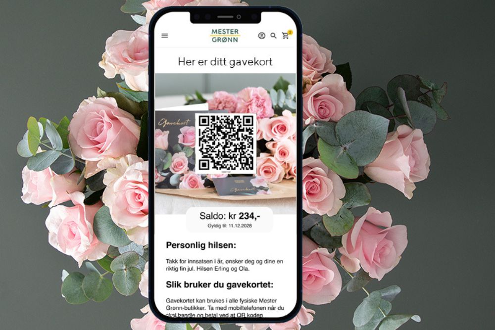 Digitalt gavekort